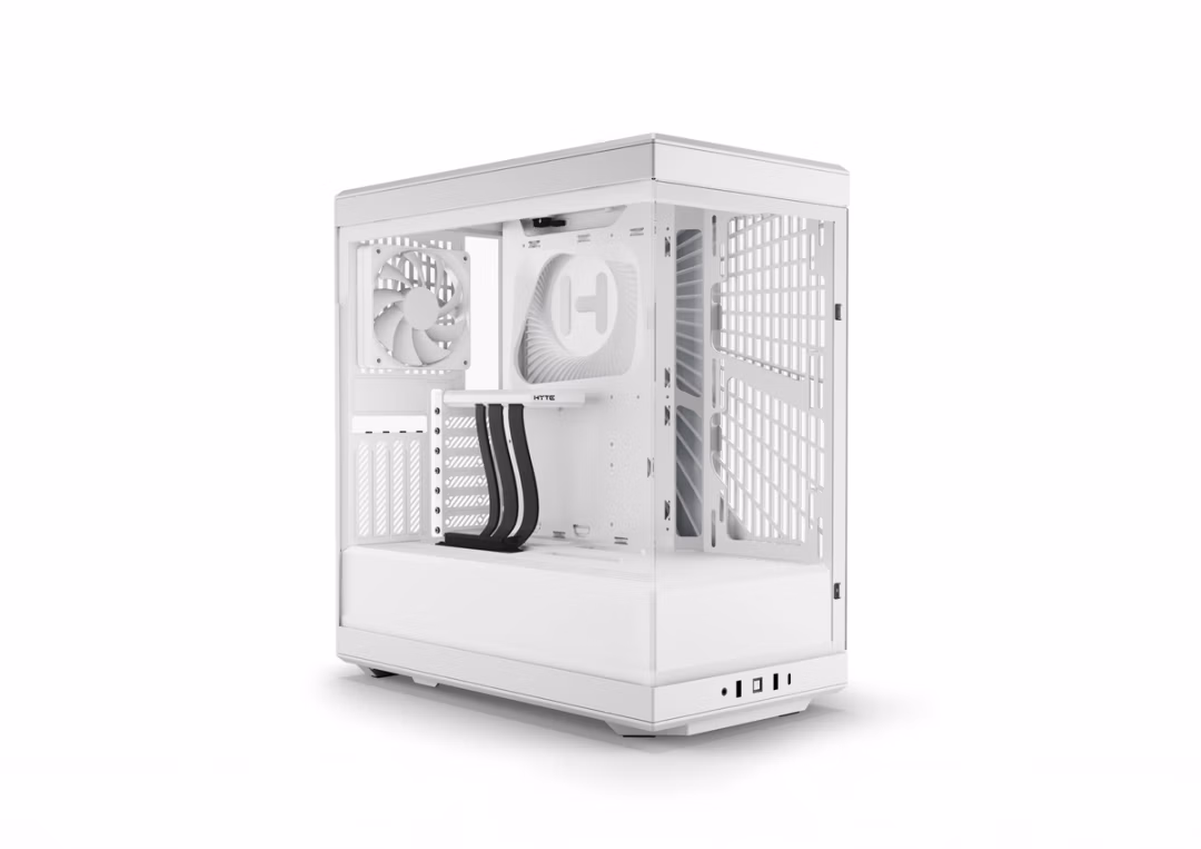 HYTE Y40 ATX Mid Tower Cabinet (White) Colorway: Snow White