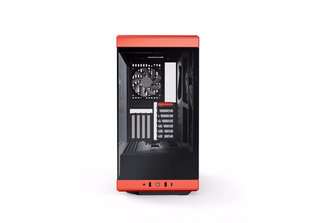 HYTE Y40 ATX Mid Tower Cabinet (Black/White) Colorway : Black Cherry - Image 7