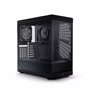 HYTE Y40 ATX Mid Tower Cabinet (Black/White) Colorway : Pitch Black
