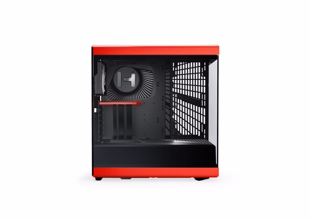 HYTE Y40 ATX Mid Tower Cabinet (Black/White) Colorway : Black Cherry - Image 5