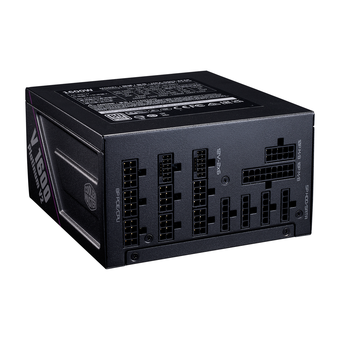 Cooler Master V1600 Platinum V2 ATX 3.1 Fully Modular SMPS - Image 7