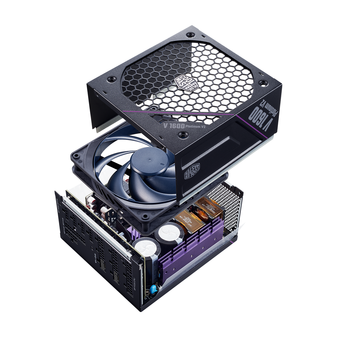 Cooler Master V1600 Platinum V2 ATX 3.1 Fully Modular SMPS - Image 2