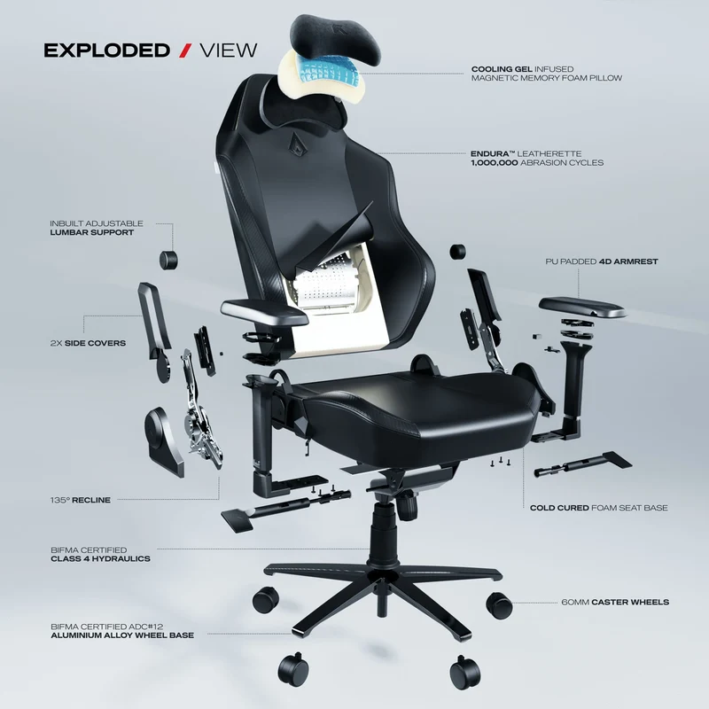 Apex Series - Ghost Edition Chair - Image 12
